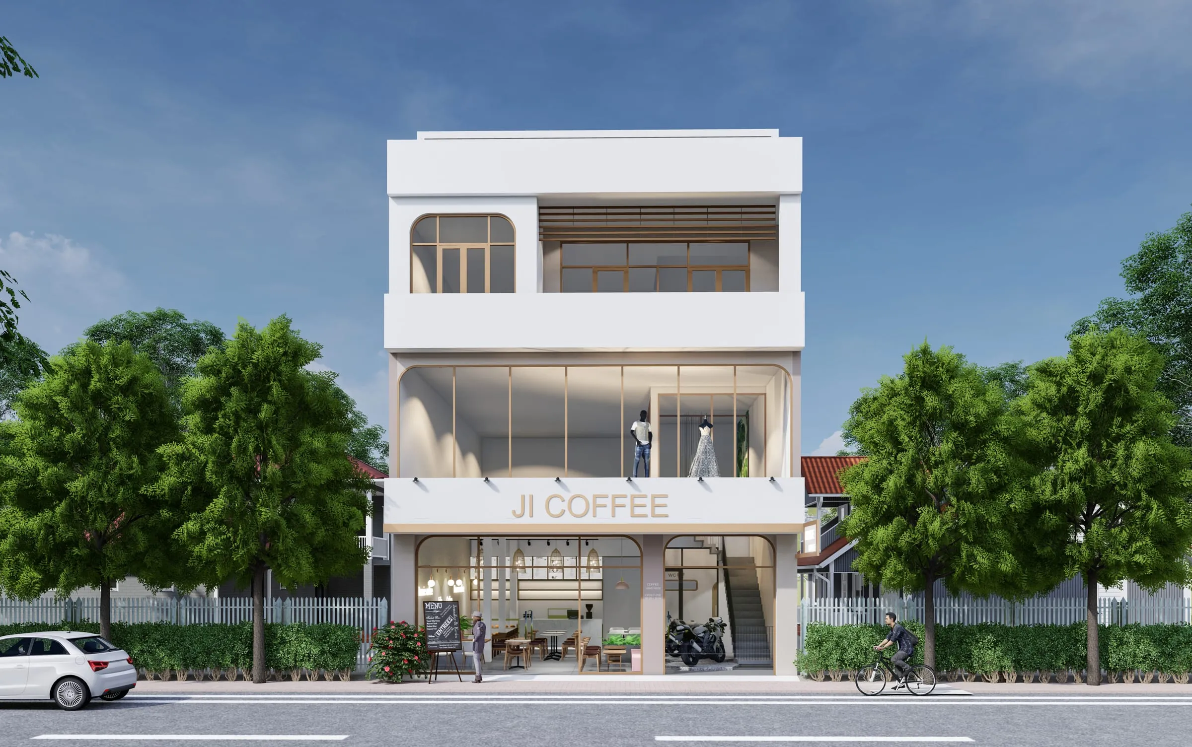 Phối cảnh Shophouse anh Nguyên